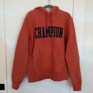 Champion Orange Hoodie